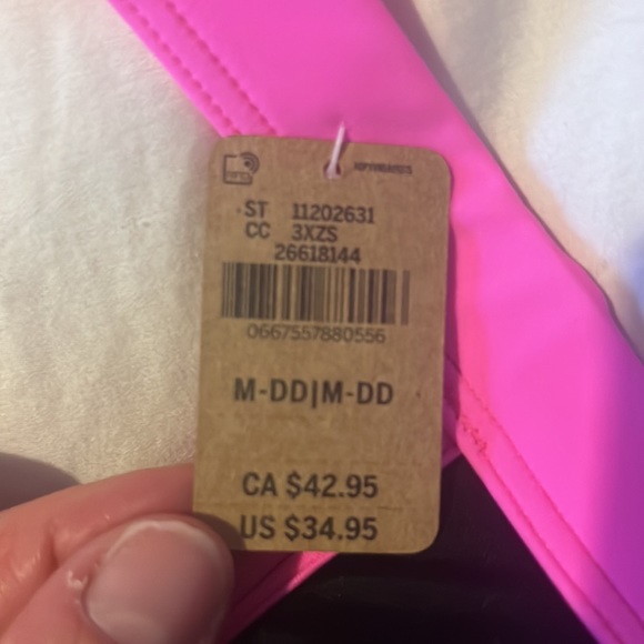 NWT Victoria Secret bikini - high waist/cut bottoms size M-DD - Picture 9 of 10